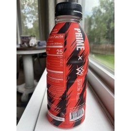 Prime 1 Prime Hydration Limited Edition WWE Red & Black  New Sealed Ships From US