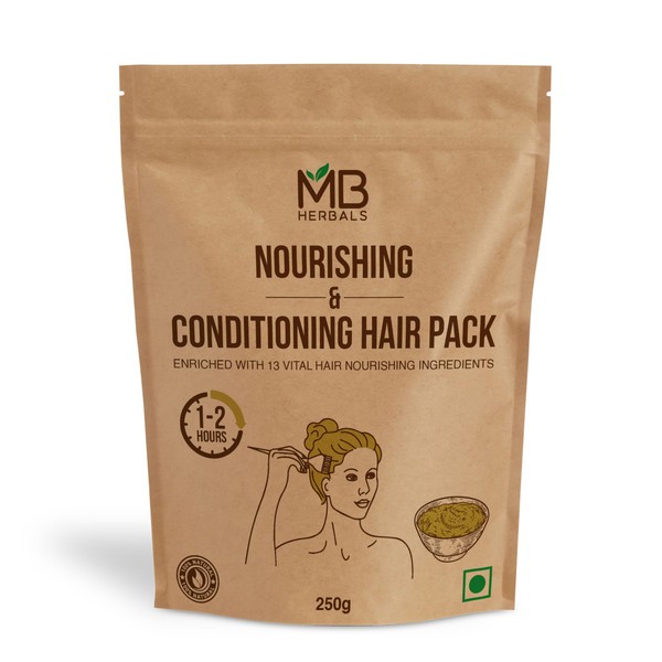 MB Herbals MB Herbals Hair Pack - Nourishing & Conditioning,