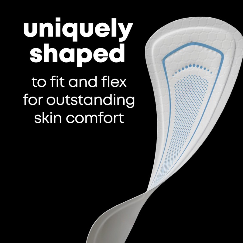 U by Kotex Balance Wrapped Panty Liners, Regular Length, 80