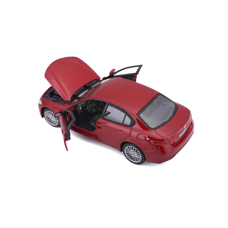 Bburago Alfa Romeo Giulia 1:24 Scale Model Car with Opening