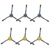 DianSung Spazzola laterale di ricambio per EUREKA NERE10S/E10s/E20 Plus/J15 Pro
