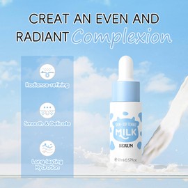 Milk Skincare for Kids, 10 PCS Teen Skin Care Kit with Cleanser, Serum, Cream, Masks, Skin Care for Teens 10-12, Hydrating Travel Skincare Sets, Christmas Gifts for Teenage Girls & Tweens (Milk)