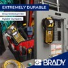 Brady M210 Portable Label Printer with Rubber Bumpers, Multi-Line Print,