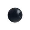 DEWHEL Transfer Case Shift Knob Aluminum NP205 7/16"-20 Black w/Red