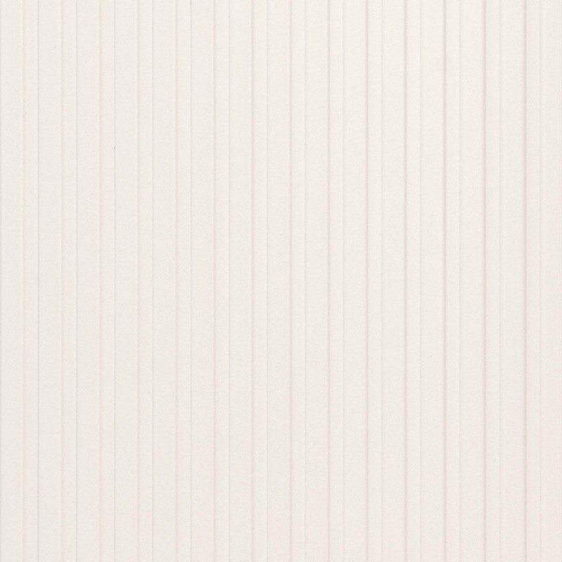 DALIX Ribbed Window Replacement Blinds Vertical Slats Ivory 46.5" Window