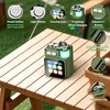 Mini Bluetooth Speaker, Smart Wireless Portable Speaker with Touchscreen, Loud