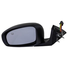 For Toyota Avalon 2011 2012 Door Mirror Driver Side | Power | Manual Folding | Heated | Paintable | With In-housing Signal Light | With Memory | Replacement For TO1320397 | 8794007060C0-PFM