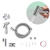 Stainless Steel Bidet Sprayer Spray Head Toilet Attachment Cleaning Tool