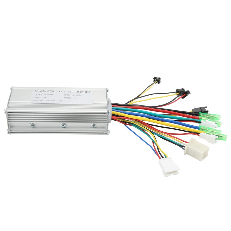 Electric Cycle Brushless Square Wave Controller with Lamp Wire for