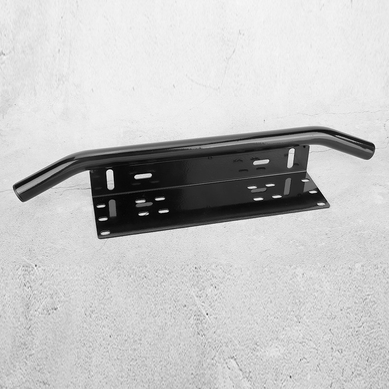 Aluminum Front License Plate Frame Holder LED Light Bar Mounting
