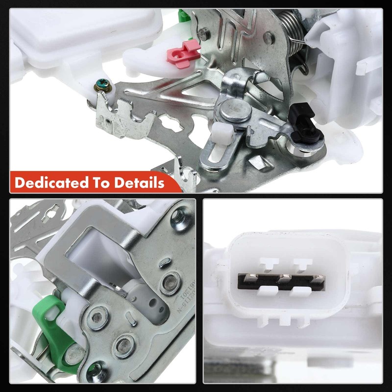A-Premium Door Latch Lock Actuator Compatible with Honda Vehicles -