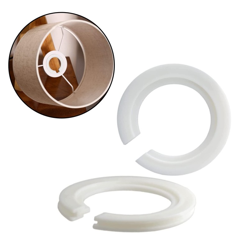 LIAMGUS 6 PCS lampshade Reducer Ring, E27 to E14 Lampshade