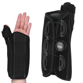 NSXAYIWE Handgelenkstütze, Handgelenkstützarm Mit Zwei Abnehmbaren, Steuerbaren, Multifunktionalen, Bequemen Und Langlebigen Handgelenkstabilisatoren(L)