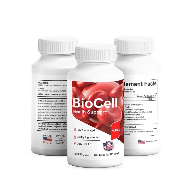 (2 Pack) BioCell Blood Health Support Bio Cell Glycogen Vitamin