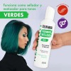Nefertiti, Matizador Verde + Keratina Sin Parabenos, 300 Ml.