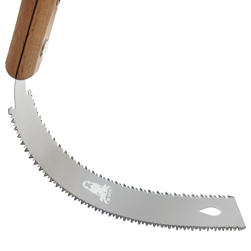6 Inch Small Japanese Pull Saw Double Edge with Beech