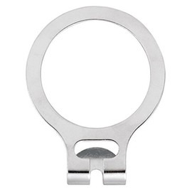 Garcia de Pou 50 Unit Theft Rings for Hangers in Box, 4.8 cm, Metal, Silver, 4.8 x 4.8 x 30 cm