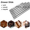 Pair of 342mm Length Runners Ball Bearing Drawer Slides Rail