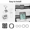 GPS Bike Computer Wireless Cycling Speedometer Odometer, 3.26" LCD Display