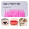 300 Microbrush +150cepillos+150lip Brush Para Pestañas Rosa