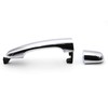Set of 2 Rear Side Pair LH RH Chrome Door