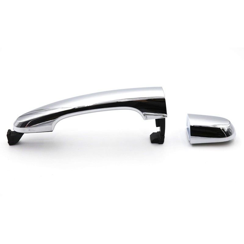 Set of 2 Rear Side Pair LH RH Chrome Door