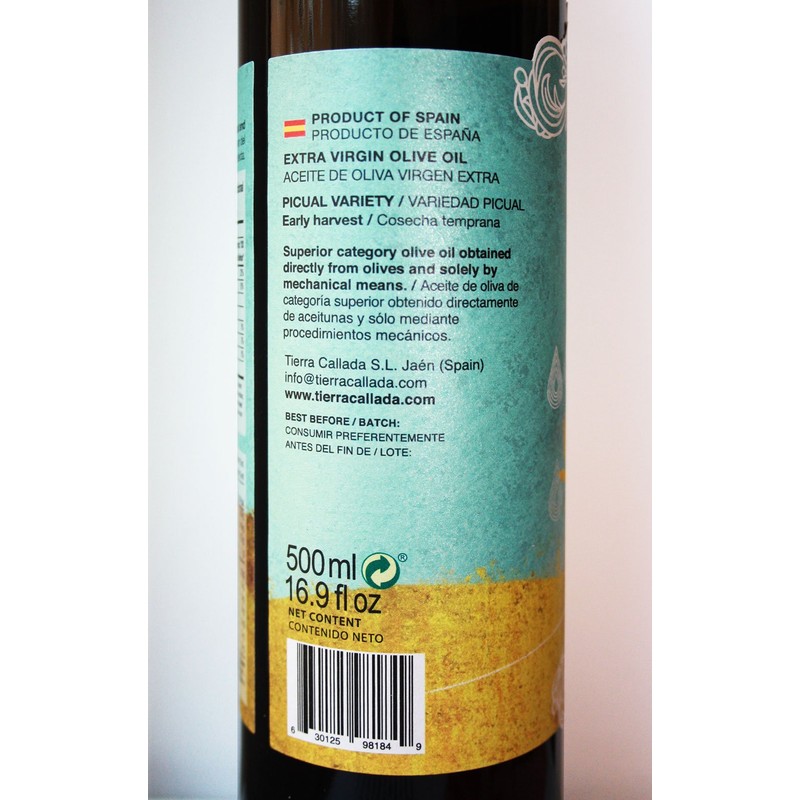 Tierra Callada Tierra Callada Temprano - Premium Spanish Extra Virgin