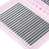 Lunamoon Prefabricated Fan Eyelashes, 14D Ready Fan Eyelashes, 800 Fans