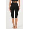 ODODOS Buttery Soft Lounge Yoga Capris for Women 14" High