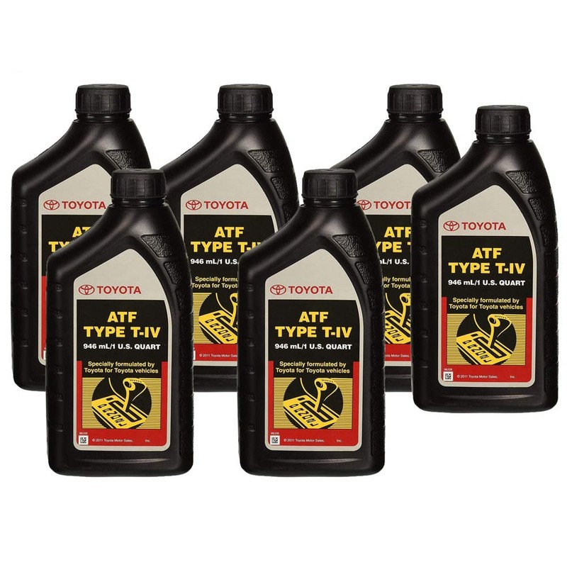 Toyota 00279-000T4 Automatic Transmission Fluid, 192 Ounces, 6 Pack