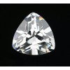 EPIC GEMS-10x10mm White Sapphire Trillion Faceted Cut VVS Loose Gem