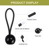 20 Pcs Bungee Balls,4 Inch Bungee Cords with Balls Suitable