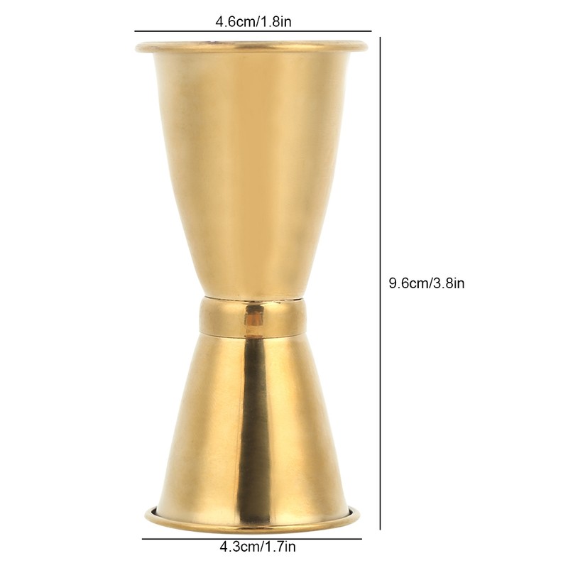 Stainless Steel Measuring Cup Wine Glass Ounce Cup Cocktail Jigger