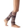 iB-iP Women's Ballet Dancer Warm Aerobic Stretch Leg Warmers, dark