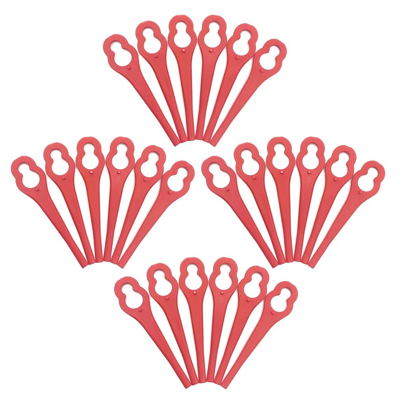 Pack of 100 Replacement Blade Set Grass Trimmer Accessories for
