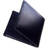 BLUE SINCERE Bifold Wallet, Men's Genuine Leather Italian Leather, Mini
