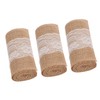 3 Rolls Jute Lace Ribbon Simple Elegant Jute Lace Ribbon