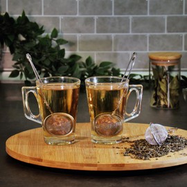 Wilhelm Sell® 3 x Tea Strainer Made of Stainless Steel - Tea Infuser in Ball Shape - Easy to Clean Strainer for Loose Tea, Spices and Herbs - Fine Mesh Tea Filter (Pack of 3)