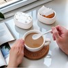 Mosuji Set of 2 Ceramic Sugar Packet Holders – Classic