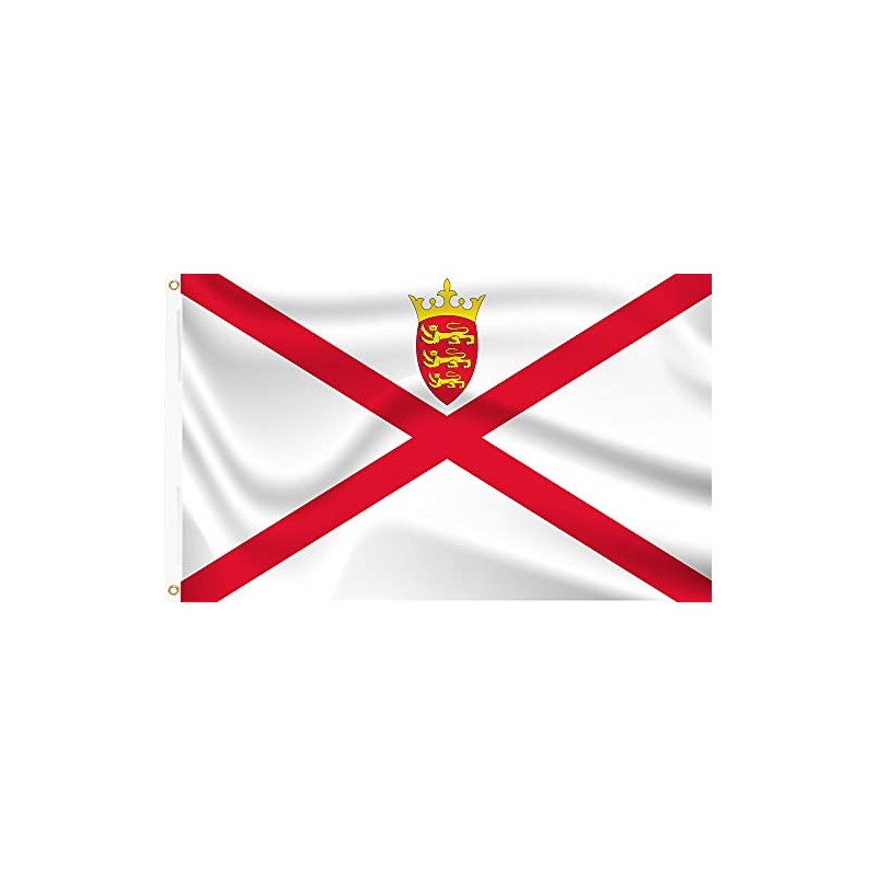 Jersey Flag 5'x3' (150cm x 90cm)