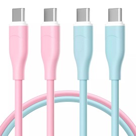 Unbranded USB C to USB C Charger Cable [2-Pack 6ft] 60W Type C Charger Fast Charging