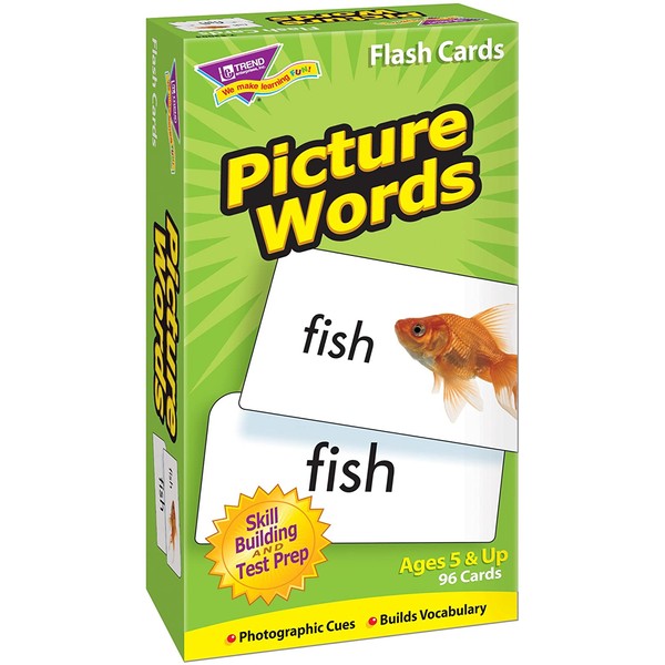 Picture Words Flash Cards