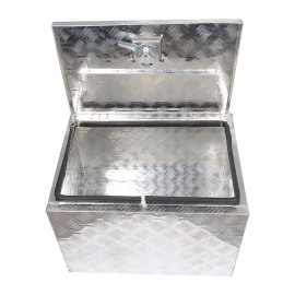 labwork 24"×17 "×18" Aluminum Underbody Storage Tool Box For RV Trailer Truck Pickup