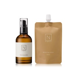 N Organic Basic Lotion (Approx. 4 Month Supply), Balancing Lotion, Moisturizing, Firm, Dry Skin, Sensitive Skin, Rough Skin, Citrus Scent, 3.4 fl oz (100 ml) + 3.4 fl oz (100 ml)