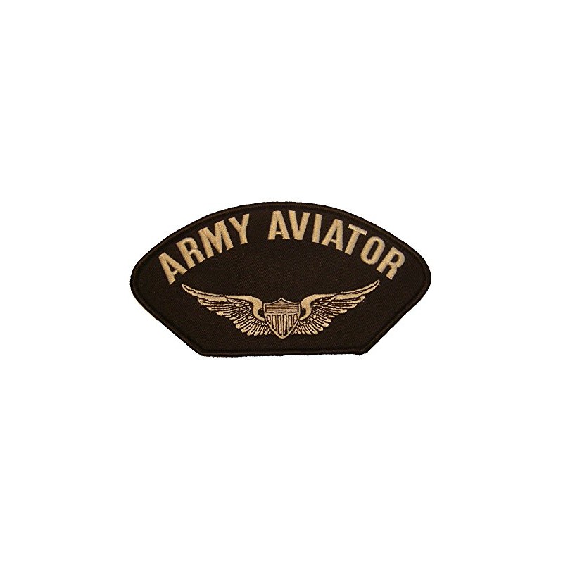 ARMY AVIATOR PATCH WITH ARMY PILOT WINGS - Veteran Owned