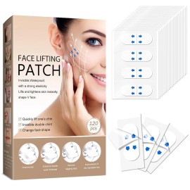 Unbranded 120PCS Face Tape Face Lift Tape Invisible Lifting Invisible Instant Face Tape