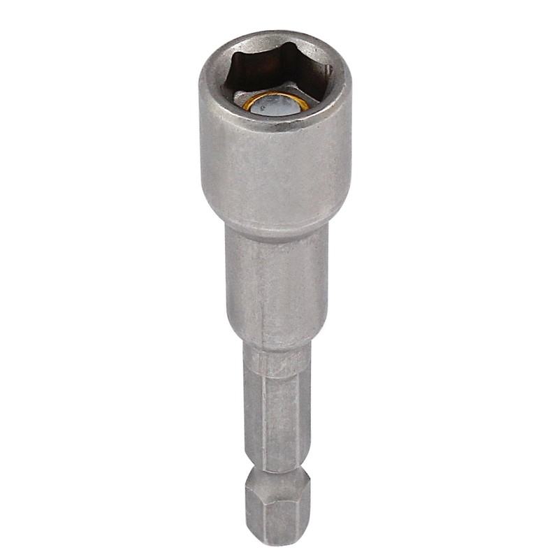 Litoexpe 10 Pcs 3/8 Inch Hex Magnetic Power Hex Nut