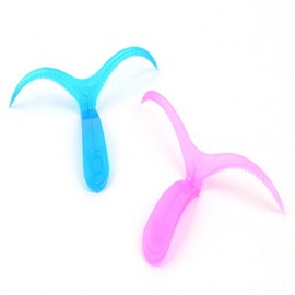 Dasaragong eyebrow grooming guide frame, how to draw eyebrows, 1 piece, blue, pink / 다사라공 눈썹 정리 가이드틀 눈썹그리는법, 1개, 블루,핑크