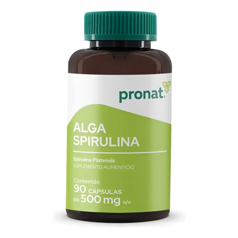 Suplemento Alga Spirulina (90 Caps) - Pronat