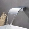 AZOS Bathroom High Flow Waterfall Spout Fixtures Filler Waterfall Spout